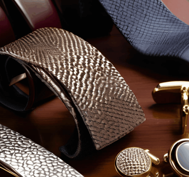 Accesorios elegantes para traje a medida